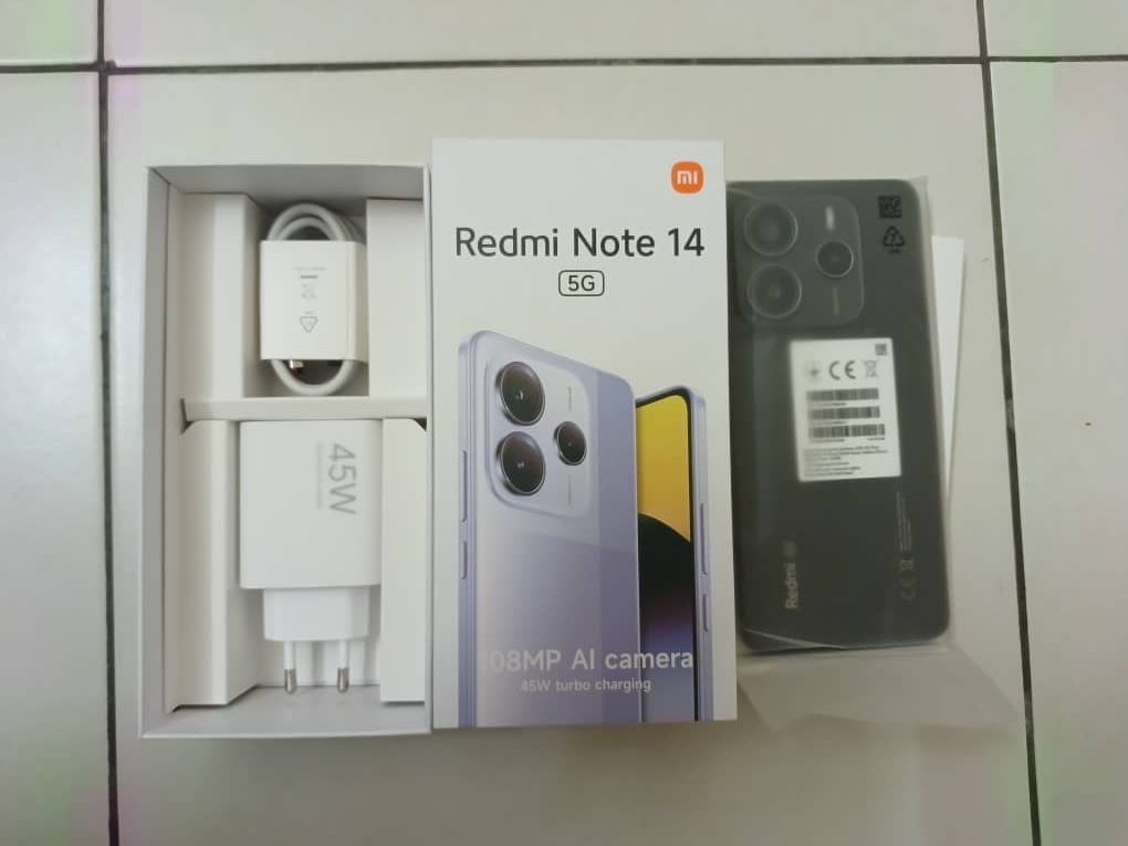 Xiaomi Redmi Note 14 5G Midnight Black 512GB