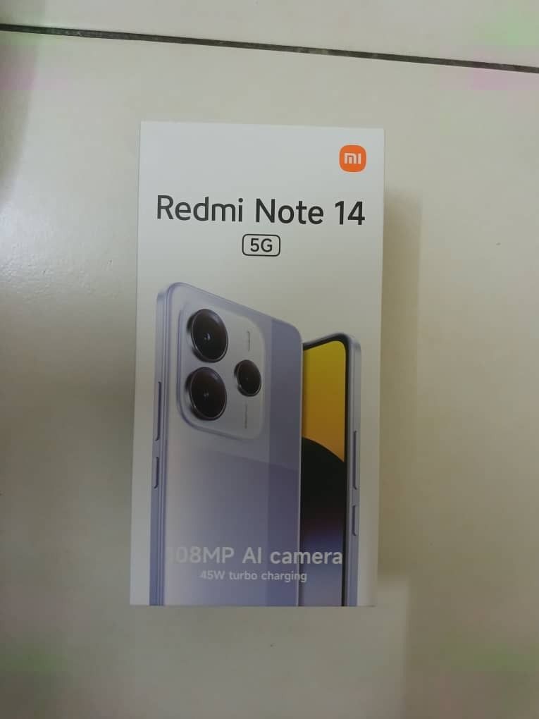 Xiaomi Redmi Note 14 5G Midnight Black 512GB